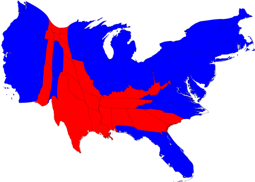Electoral Votes Map 2008