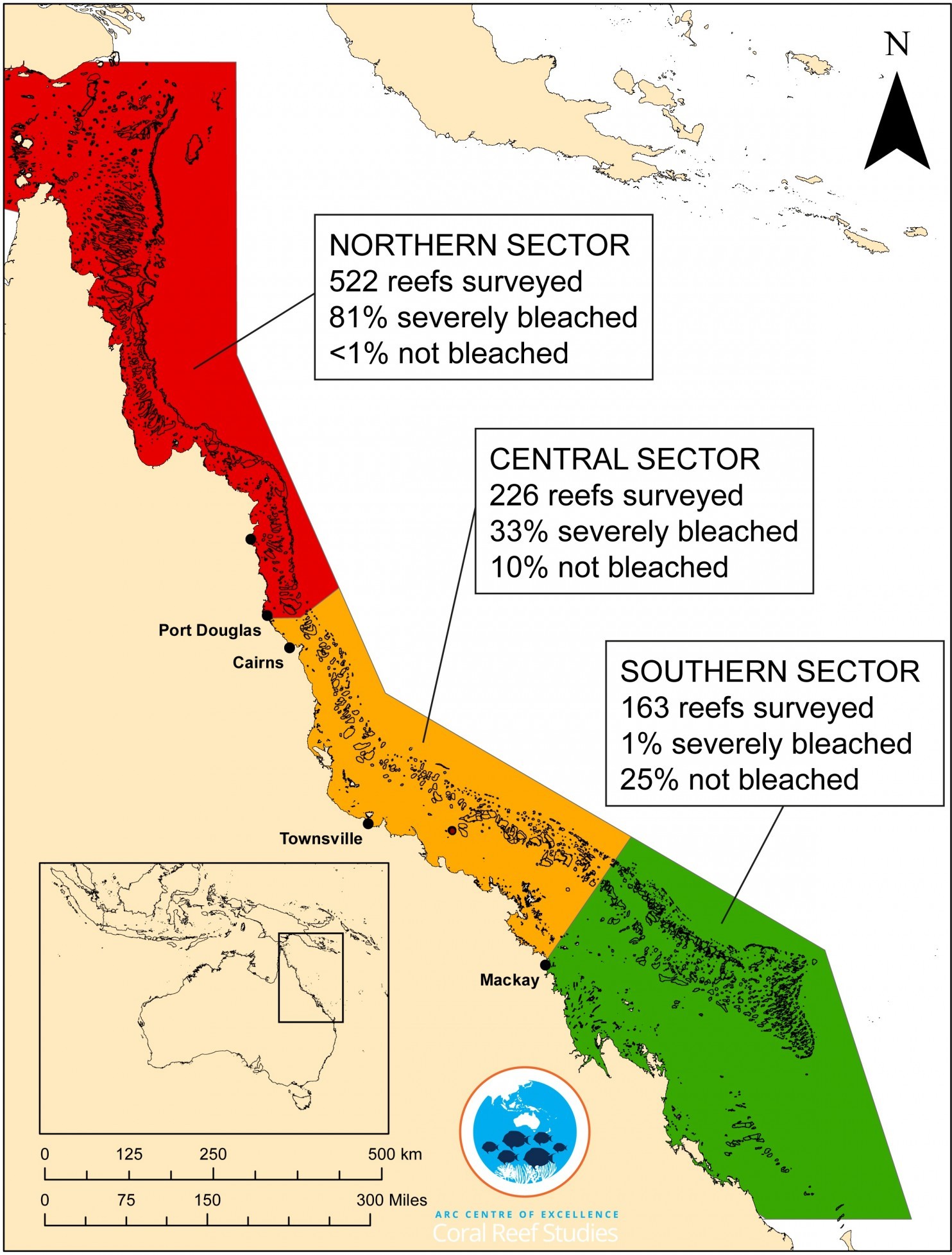 Bleaching of the Great Barrier Reef | Azimuth