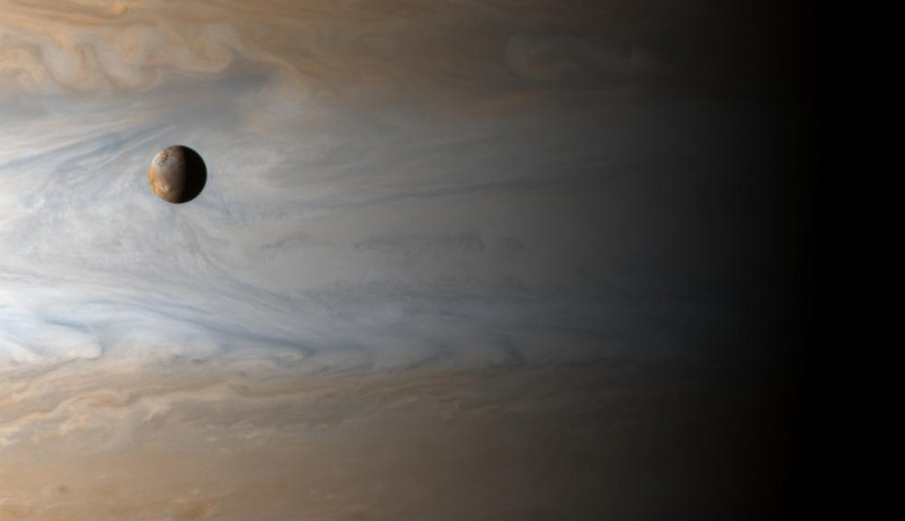 1) NASA Photojournal, A new year for Jupiter and Io, 