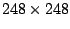 $248 \times 248$