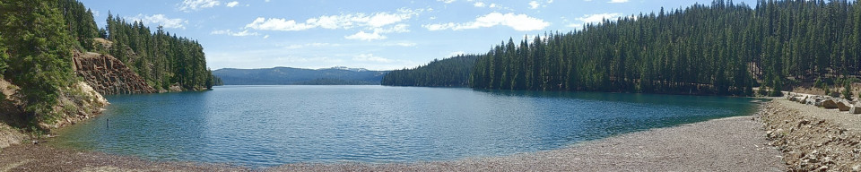 A photo of Little Grass Valley Reservoir in Northern California