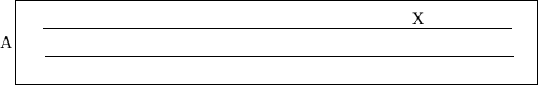 \begin{picture}(388,60)(9,760)
\thicklines\put( 40,800){\line( 1, 0){339}}
\put(...
...put( 9,786){\makebox(0,0)[lb]{\raisebox{0pt}[0pt][0pt]{\elvrm A}}}
\end{picture}