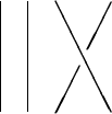 \begin{picture}(80,81)(21,739)
\thicklines\put( 78,773){\line(-1,-2){ 17}}
\put(...
...
\put( 41,820){\line( 0,-1){ 80}}
\put( 21,820){\line( 0,-1){ 80}}
\end{picture}