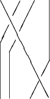 \begin{picture}(80,160)(41,659)
\thicklines\put(104,688){\line(-1,-2){ 14}}
\put...
...
\put( 73,818){\line(-1,-2){ 12}}
\put( 41,819){\line( 1,-2){ 79}}
\end{picture}