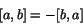 \begin{displaymath}[a,b]= -[b,a] \end{displaymath}