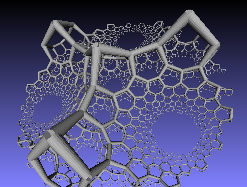 {6,3,3} Honeycomb in Upper Half Space - Roice Nelson