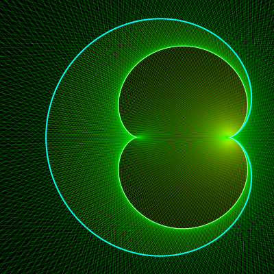 Catacaustic of a Cardioid - Greg Egan