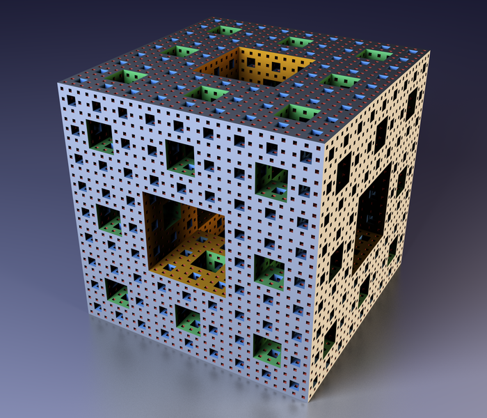 Menger Sponge - Niabot