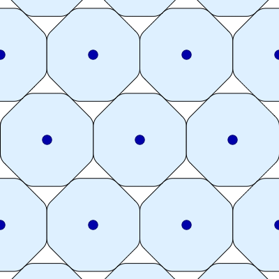 Densest Packings of the Smoothed Octagon - Greg Egan