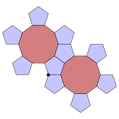 Pentagon-Decagon Branched Covering (Stage 2) - Greg Egan