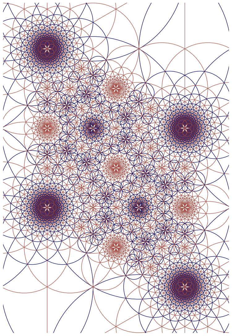 Schmidt Arrangement of the Eisenstein Integers - Katherine Stange